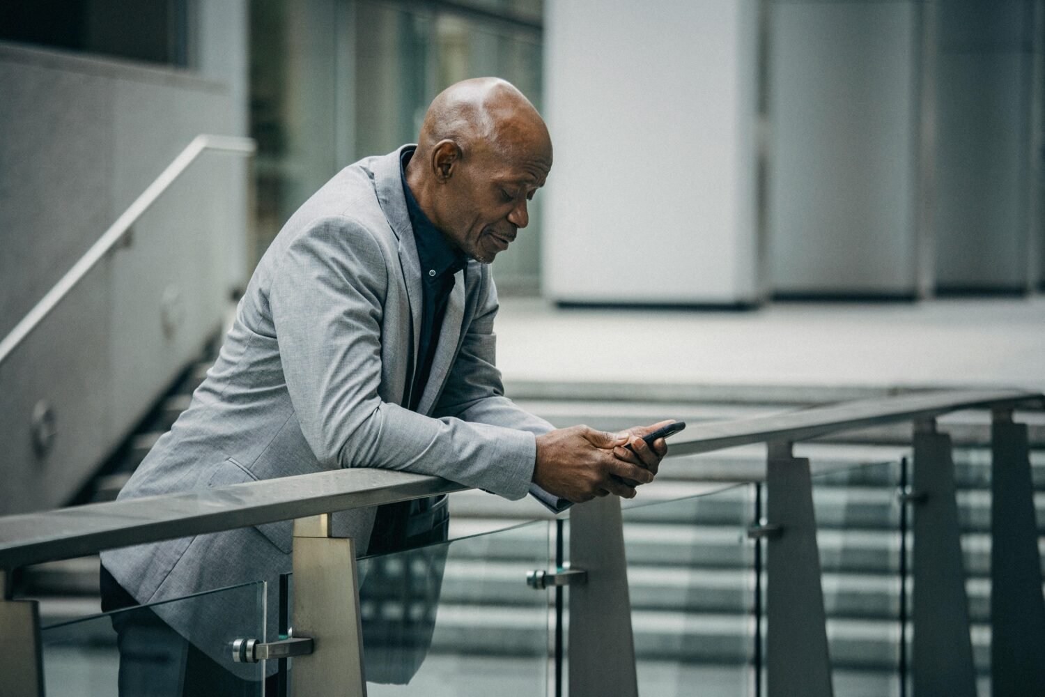 Executive on social media